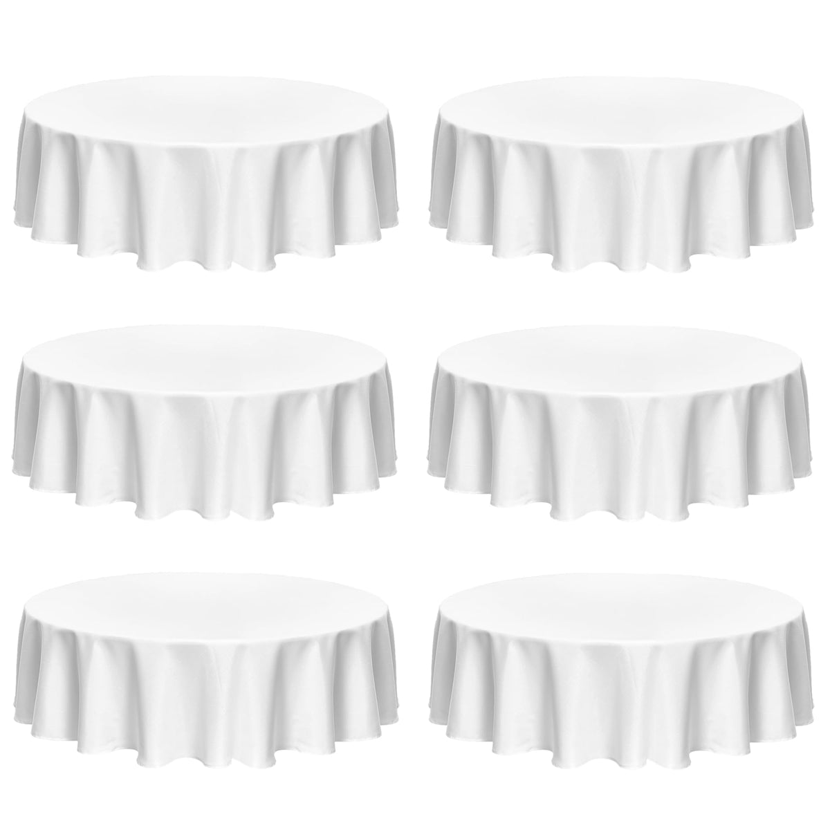Fitable Nature Faux Linen Tablecloths Rectangle 60 x 84 Inch - 2 Pack Neutral Table Clothes for 4-6 Foot Tables, Wrinkle-Proof Faux Burlap Table Cover for Dining, Farmhouse, Outdoor Picnic, Camping
