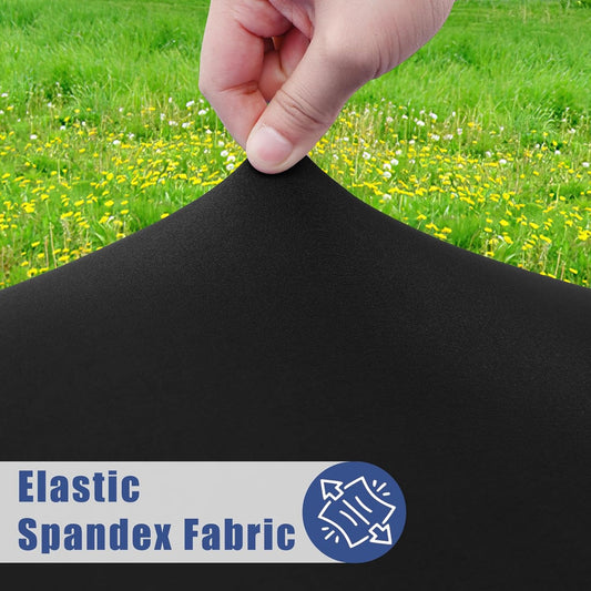 Moosfor Rectangle Spandex Fitted Table Cloth, 6FT Elastic Tablecloth