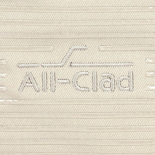 All-Clad Premium Pot Holder & Hot Pad: Heat Resistant to 500 Degrees - 100% Cotton, 10"x6.25" Hot Pad for Kitchen and Barbeque, (2-Pack), Almond
