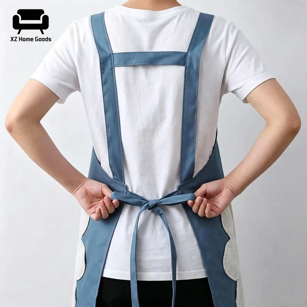 2 Pieces Kitchen Hand Cleaning Apron, Kitchen Home Apron, Oil Resistant, Waterproof, For Men And Women, Adult Waist, Fashionable Coffee Monkeys, Hand Cleaning Apron