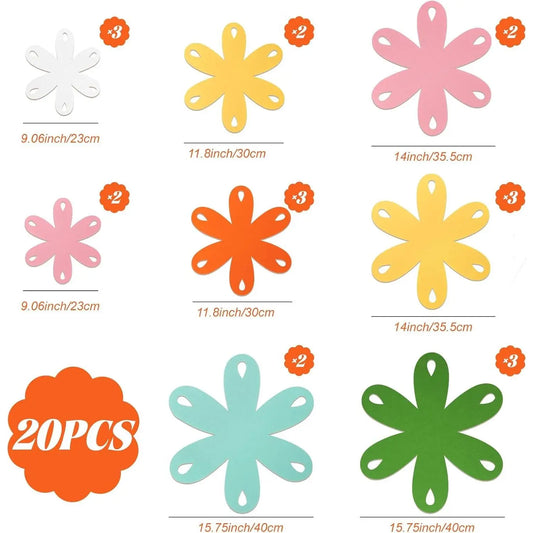 20 Pcs Felt Pot and Pan Protectors Larger & Thicker Colorful Pot Separators Pads 9/12/14/16 Inch for Stacking and Protecting Glassware, Cookware and More (Refreshing)