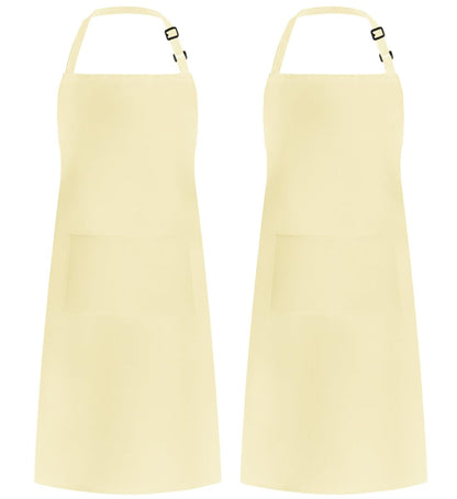 Syntus Apron for Men Women, Adjustable Cooking Kitchen Apron with 2 Pockets