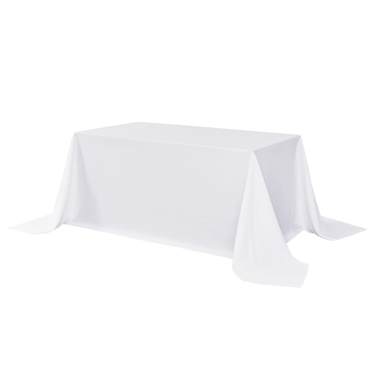 sancua Rectangle Tablecloth, 60 x 84 Inch, Black