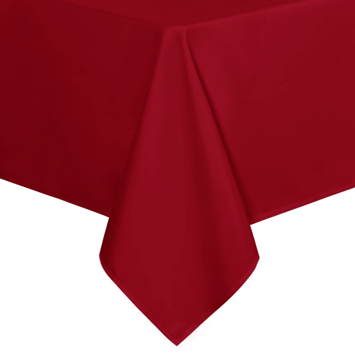 sancua Rectangle Tablecloth, 60 x 84 Inch, Black