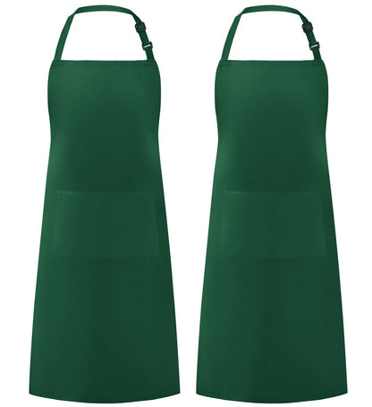 Syntus Apron for Men Women, Adjustable Cooking Kitchen Apron with 2 Pockets