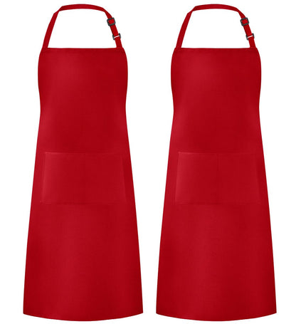 Syntus Apron for Men Women, Adjustable Cooking Kitchen Apron with 2 Pockets