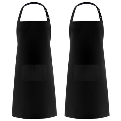 Syntus Apron for Men Women, Adjustable Cooking Kitchen Apron with 2 Pockets