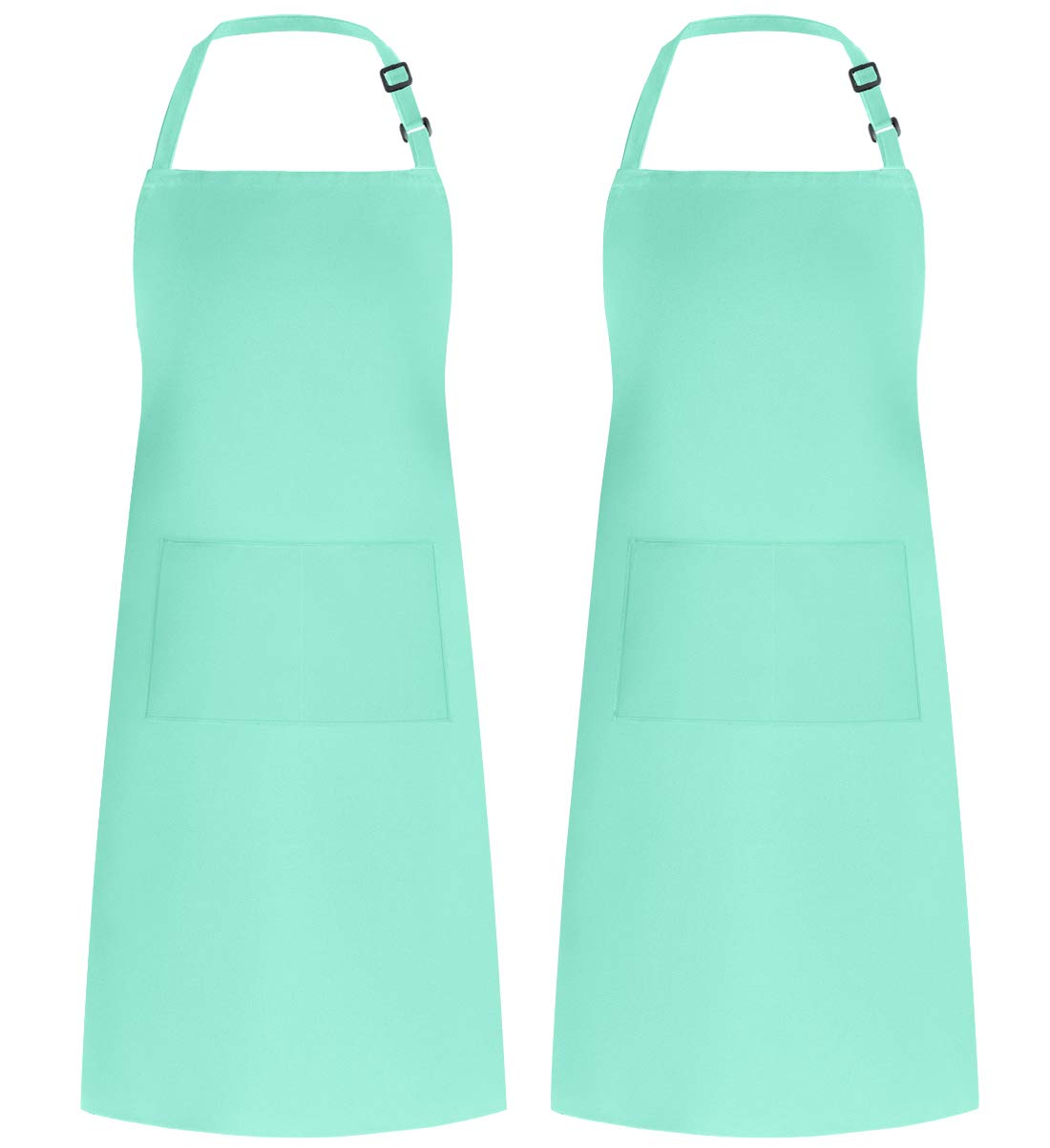 Syntus Apron for Men Women, Adjustable Cooking Kitchen Apron with 2 Pockets