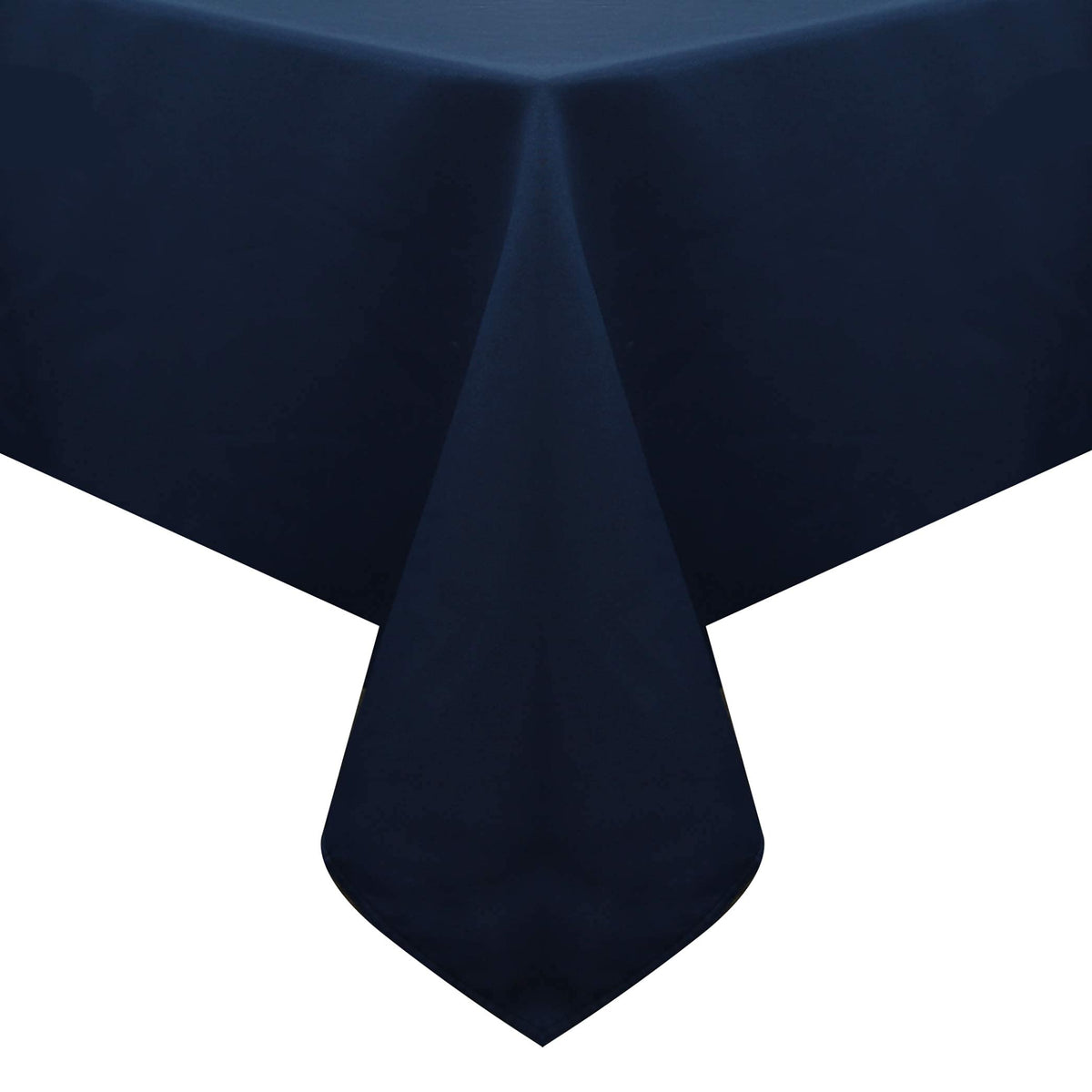 Obstal Rectangle Table Cloth, Navy Blue, 60 x 84 Inch