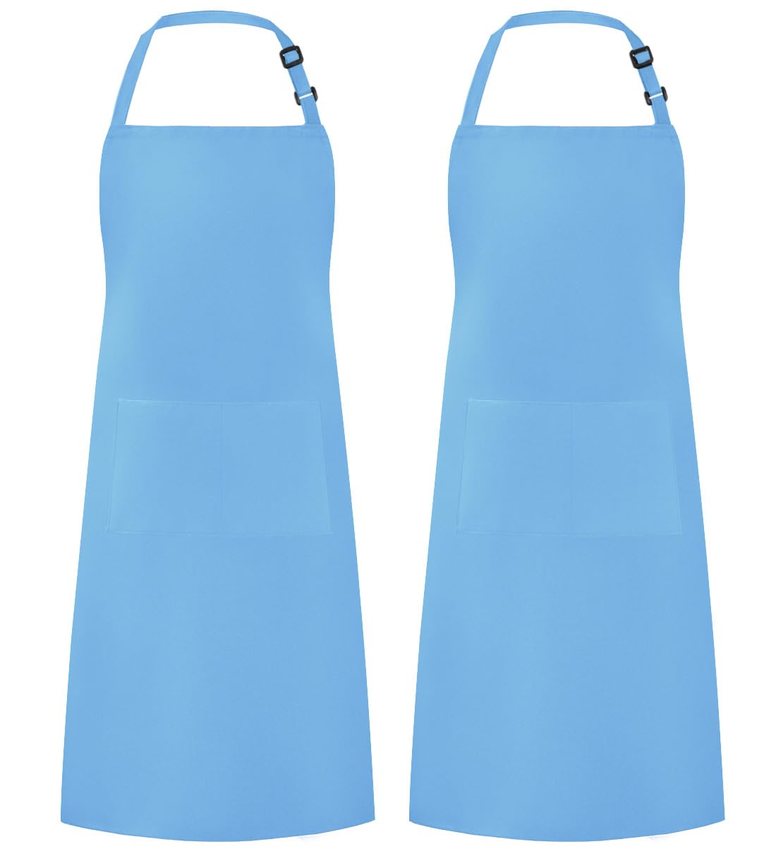 Syntus Apron for Men Women, Adjustable Cooking Kitchen Apron with 2 Pockets