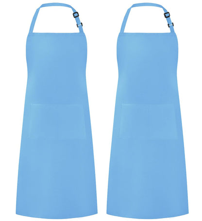 Syntus Apron for Men Women, Adjustable Cooking Kitchen Apron with 2 Pockets