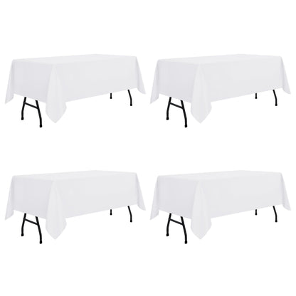 sancua Rectangle Tablecloth, 60 x 84 Inch, Black