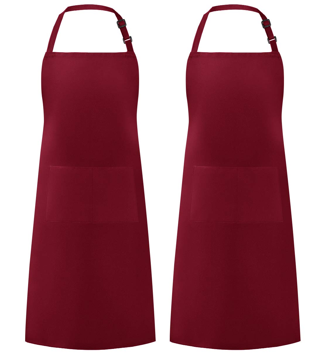 Syntus Apron for Men Women, Adjustable Cooking Kitchen Apron with 2 Pockets