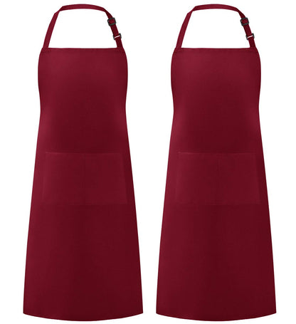 Syntus Apron for Men Women, Adjustable Cooking Kitchen Apron with 2 Pockets