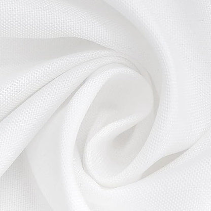 FINDYOU 10 Pack White Table Cloth Rectangle Table 60 x 102 Inch Tablecloths for 6 Foot Rectangle Tables. Stain and Winkle Resistant Polyester Washable White TableCloths for Parties Wedding Dining