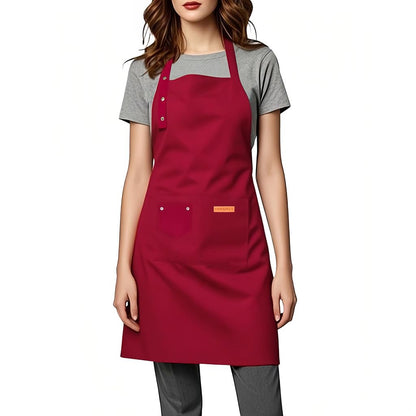 Aprons for Women Men, Water-Resistant Kitchen Aprons for Cooking
