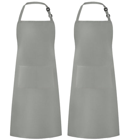 Syntus Apron for Men Women, Adjustable Cooking Kitchen Apron with 2 Pockets