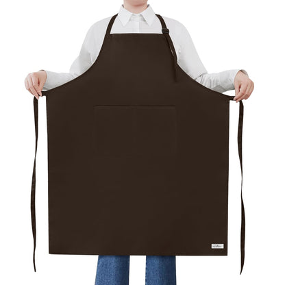ROTANET Extra Large Apron for Men Cooking Adjustable, 2 Pockets, Waterproof