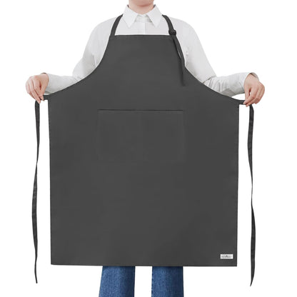 ROTANET Extra Large Apron for Men Cooking Adjustable, 2 Pockets, Waterproof