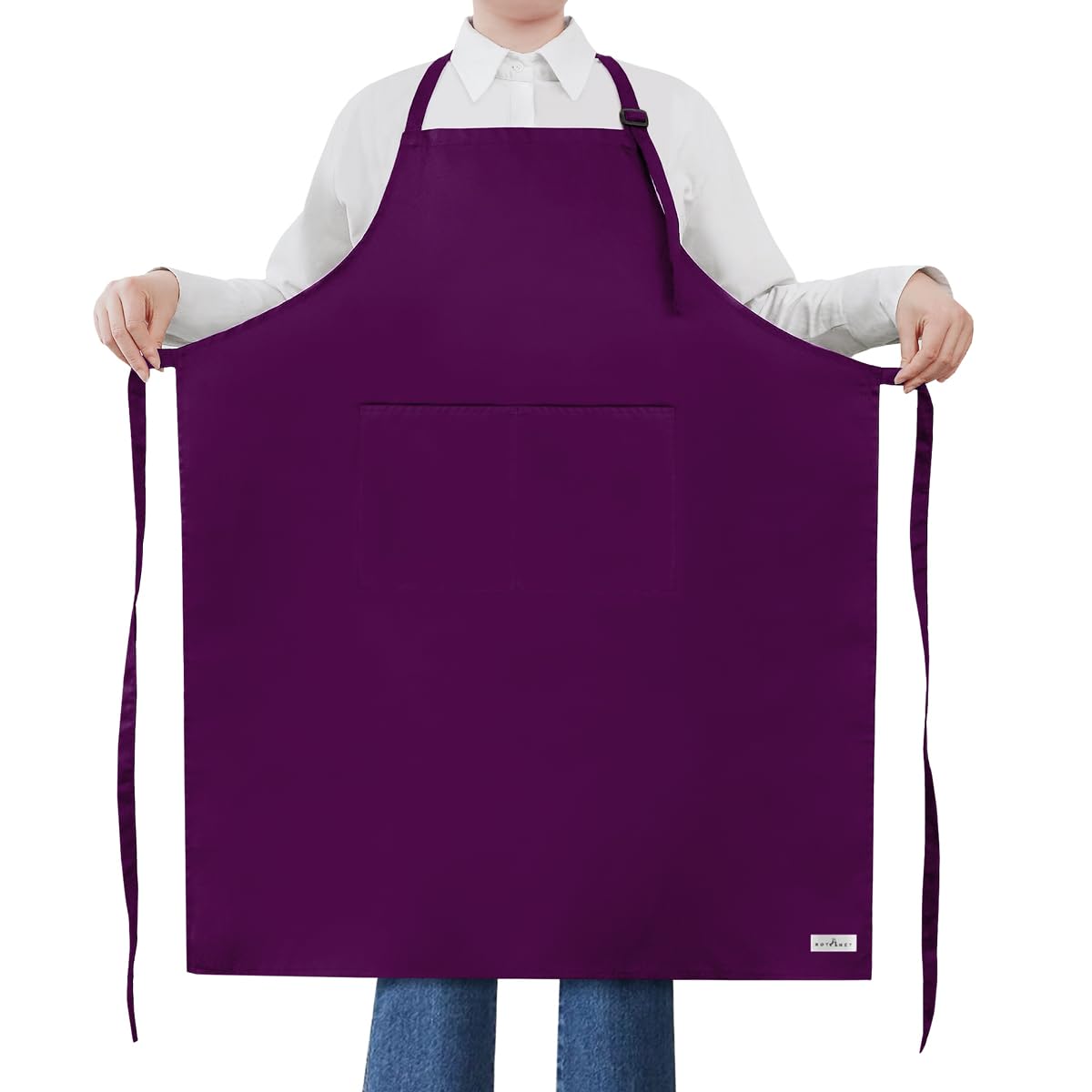 ROTANET Extra Large Apron for Men Cooking Adjustable, 2 Pockets, Waterproof