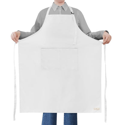 ROTANET Extra Large Apron for Men Cooking Adjustable, 2 Pockets, Waterproof