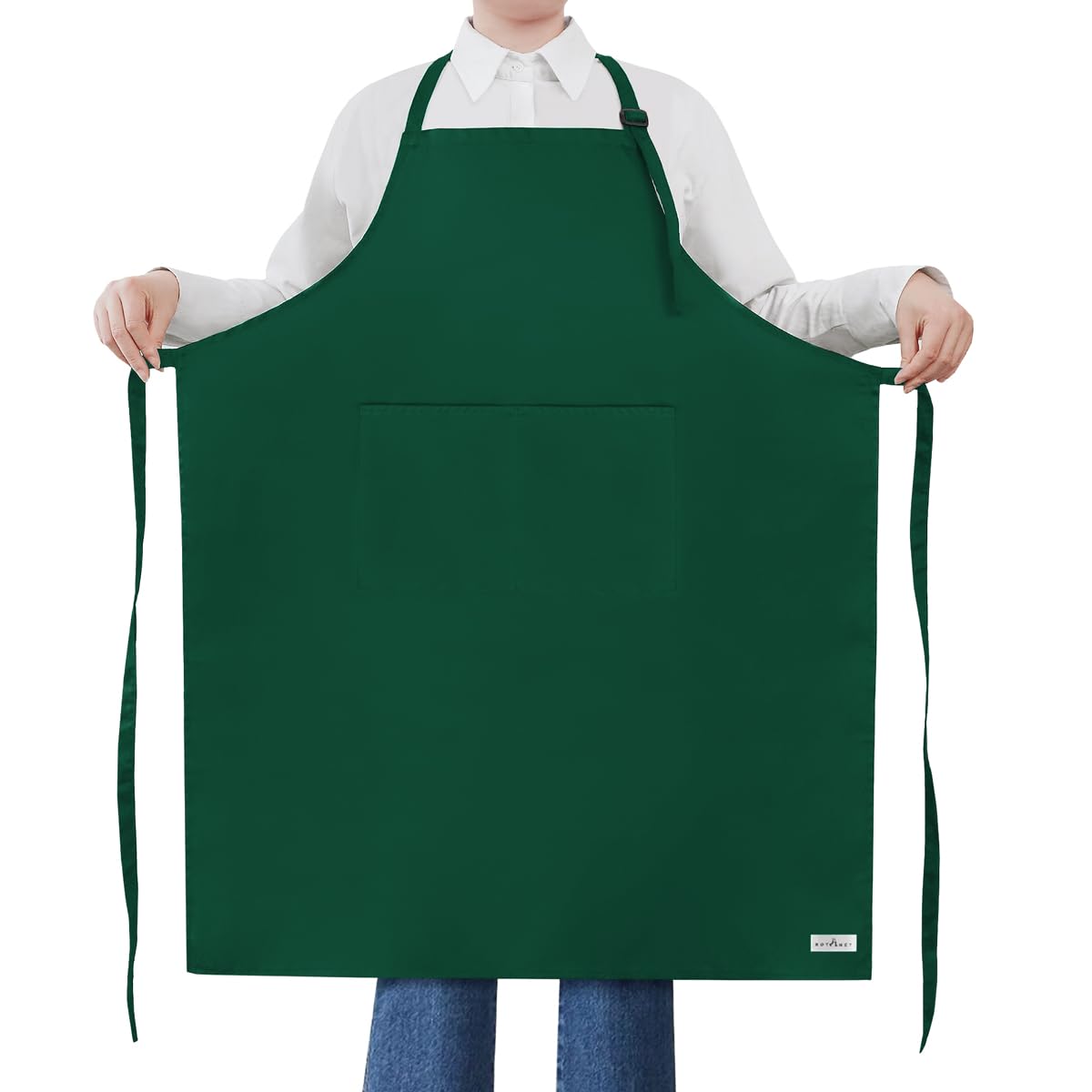 ROTANET Extra Large Apron for Men Cooking Adjustable, 2 Pockets, Waterproof