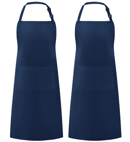 Syntus Apron for Men Women, Adjustable Cooking Kitchen Apron with 2 Pockets