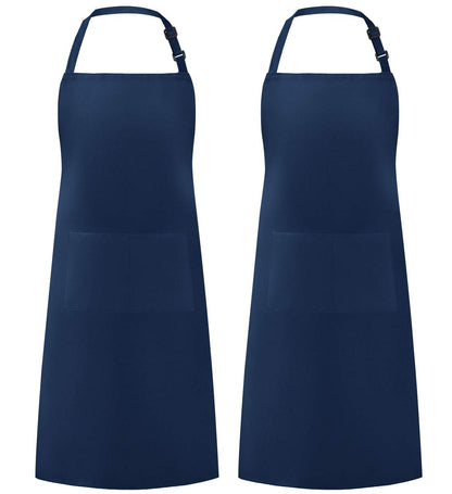 Syntus Apron for Men Women, Adjustable Cooking Kitchen Apron with 2 Pockets