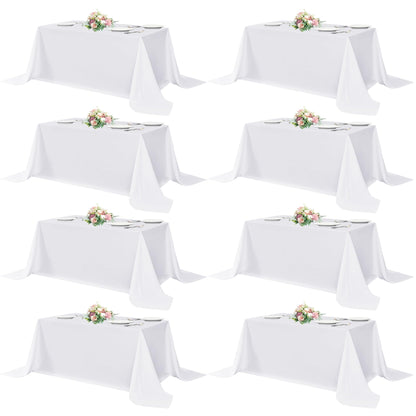 sancua Rectangle Tablecloth, 60 x 84 Inch, Black