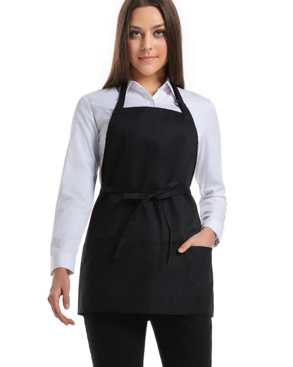 Syntus Chef Apron for Men Women with Pockets, Thick Grilling BBQ Apron