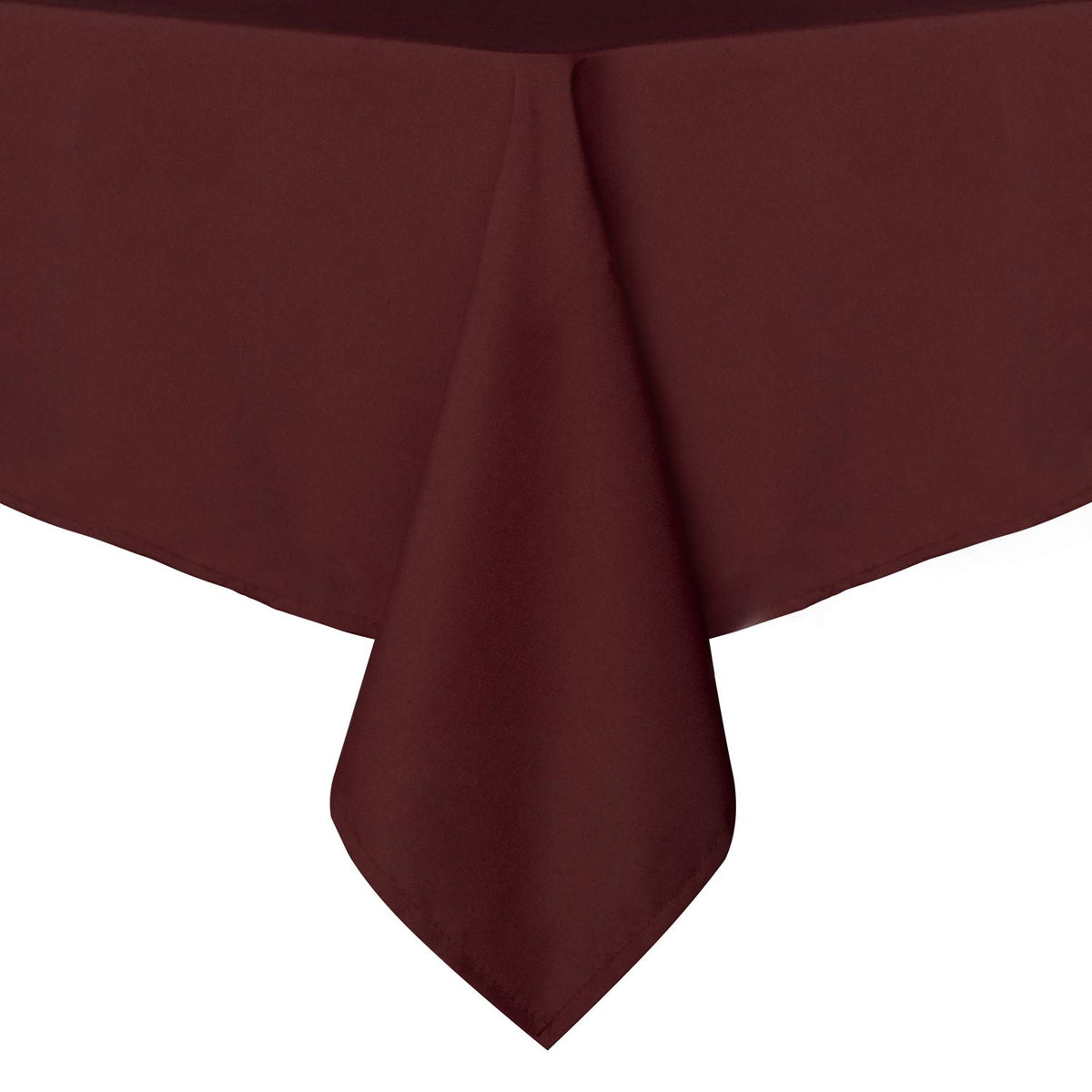 sancua Rectangle Tablecloth, 60 x 84 Inch, Black