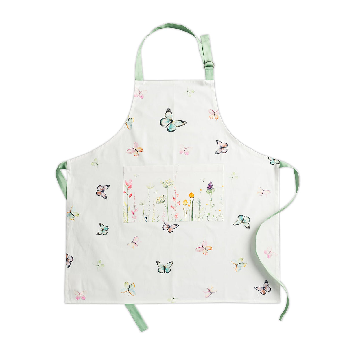 Maison d' Hermine Aprons for women with Pocket 100% Cotton (27.50"x31.50")