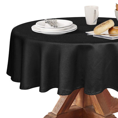 Obstal Rectangle Table Cloth, Navy Blue, 60 x 84 Inch