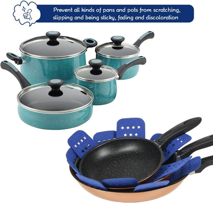 BYKITCHEN Pot Pan Protectors for Stacking,12pcs & 3 Sizes, Separator Pads