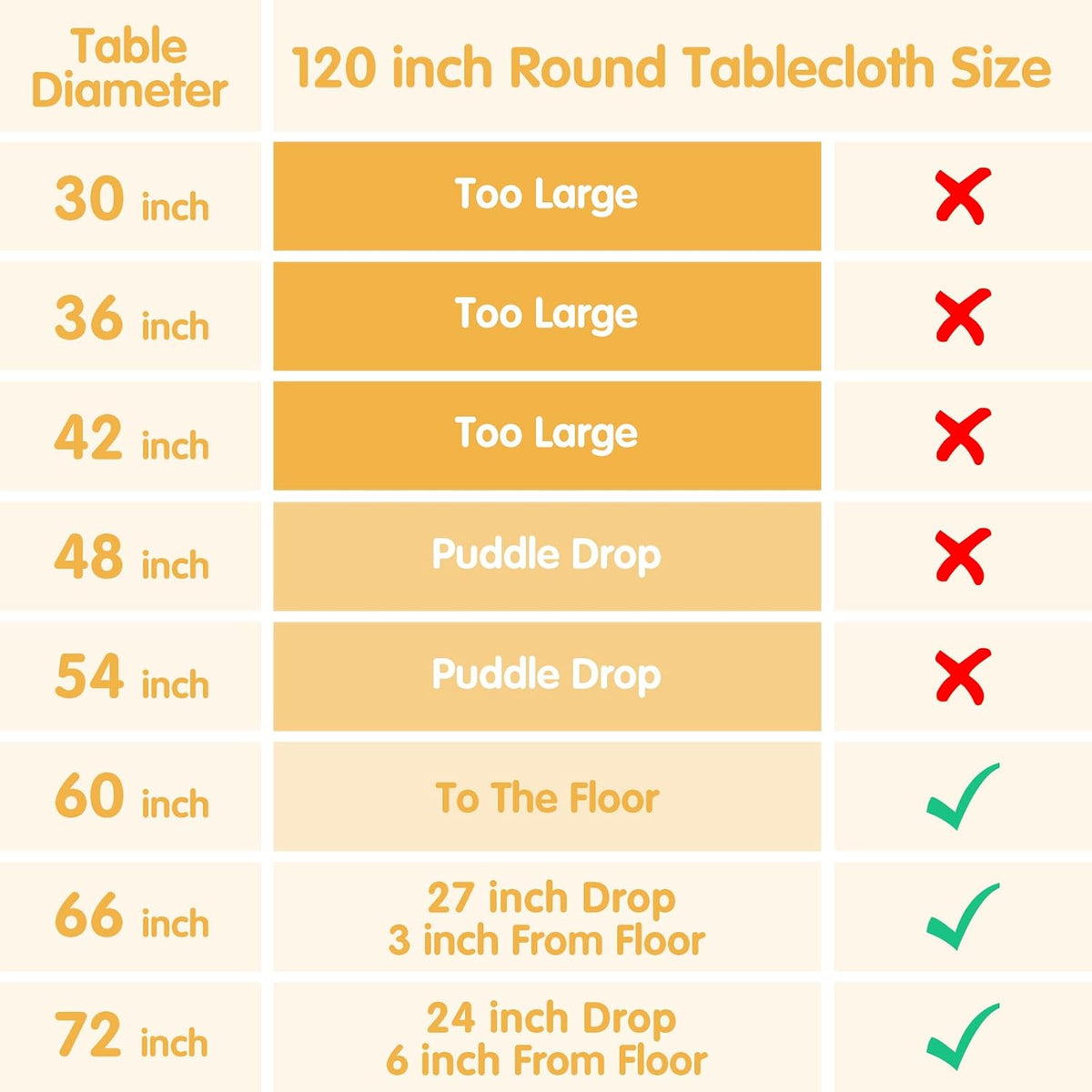 BRILLMAX 6 Pack Navy Blue Round Tablecloths 120 Inch for 60" Tables