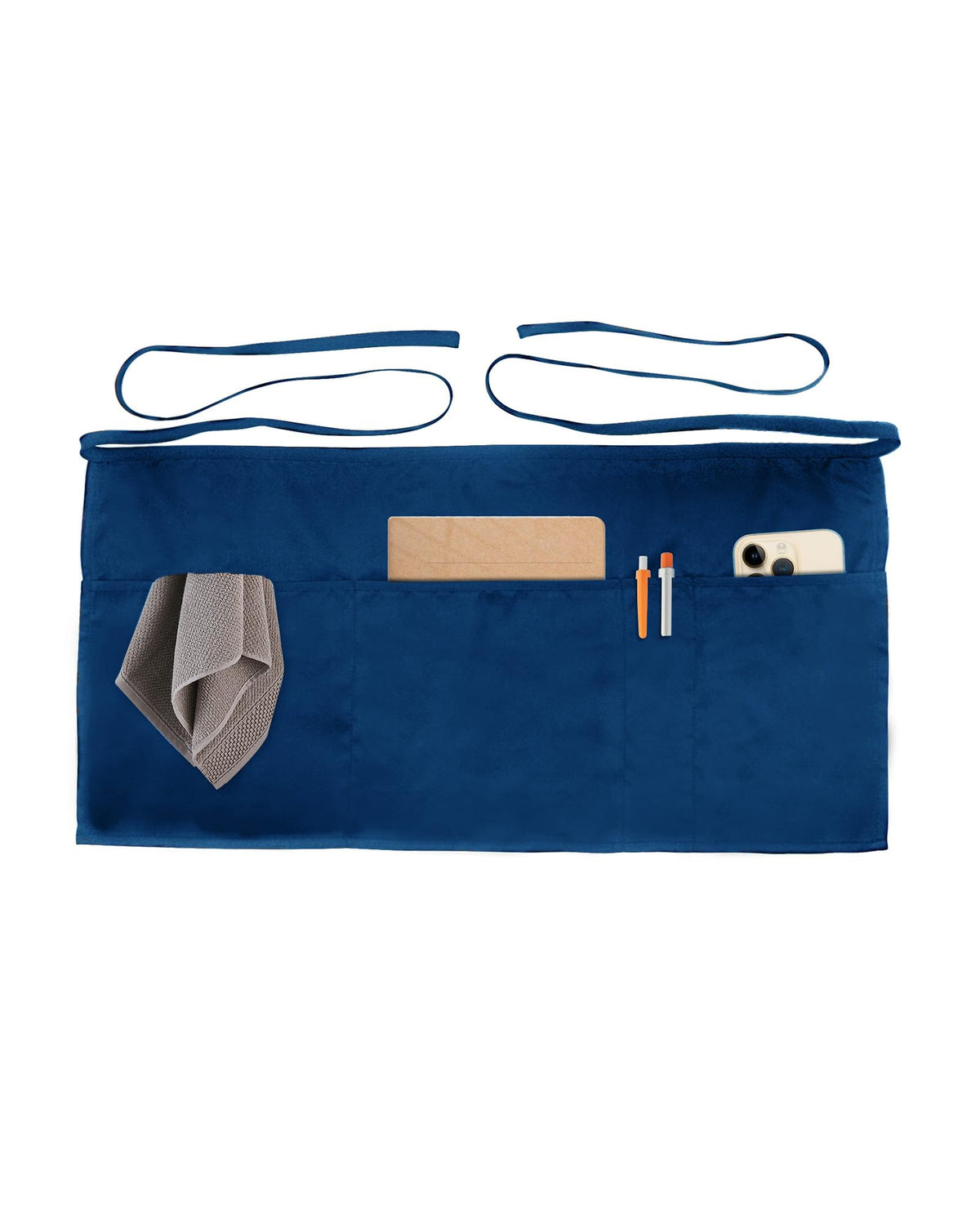 Xeoxarel Aprons with 4 Pockets (Available in 3 Pack / 7 Pack) 23.5'' X 11.5''