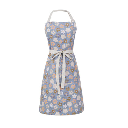 Aoomzoon Kitchen Aprons for Women with 2 Pockets,Double Sided Vintage Adjustable Apron for Gardening Cooking Arting Painting