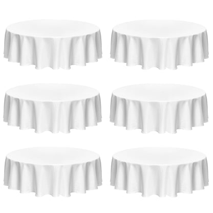 Fitable Nature Faux Linen Tablecloths Rectangle 60 x 84 Inch - 2 Pack Neutral Table Clothes for 4-6 Foot Tables, Wrinkle-Proof Faux Burlap Table Cover for Dining, Farmhouse, Outdoor Picnic, Camping