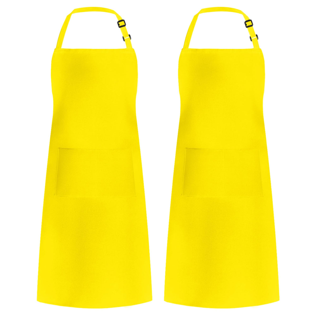 Syntus Apron for Men Women, Adjustable Cooking Kitchen Apron with 2 Pockets