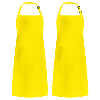Syntus Apron for Men Women, Adjustable Cooking Kitchen Apron with 2 Pockets