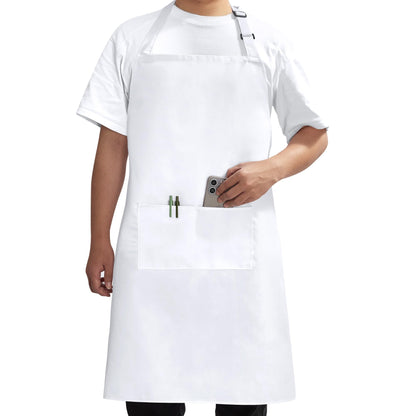 Syntus Chef Apron for Men Women with Pockets, Thick Grilling BBQ Apron