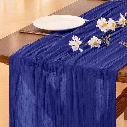 Pink Cheesecloth Table Runner Fall Boho Wedding Birthday Party Home Decor