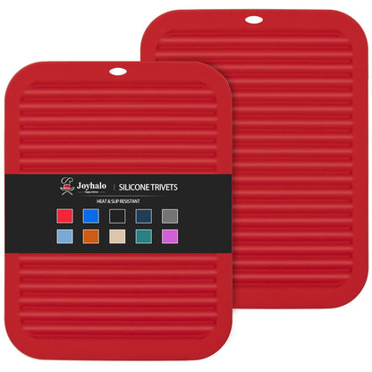Joyhalo 4 Pack Trivets for Hot Dishes