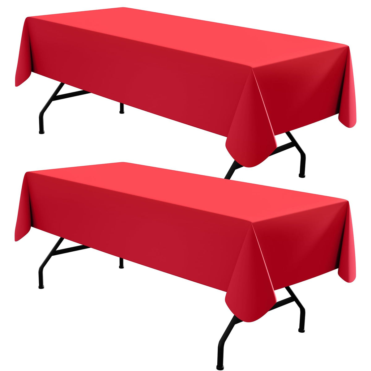 homing Rectangle Black Vinyl Waterproof Tablecloth with Flannel Backed