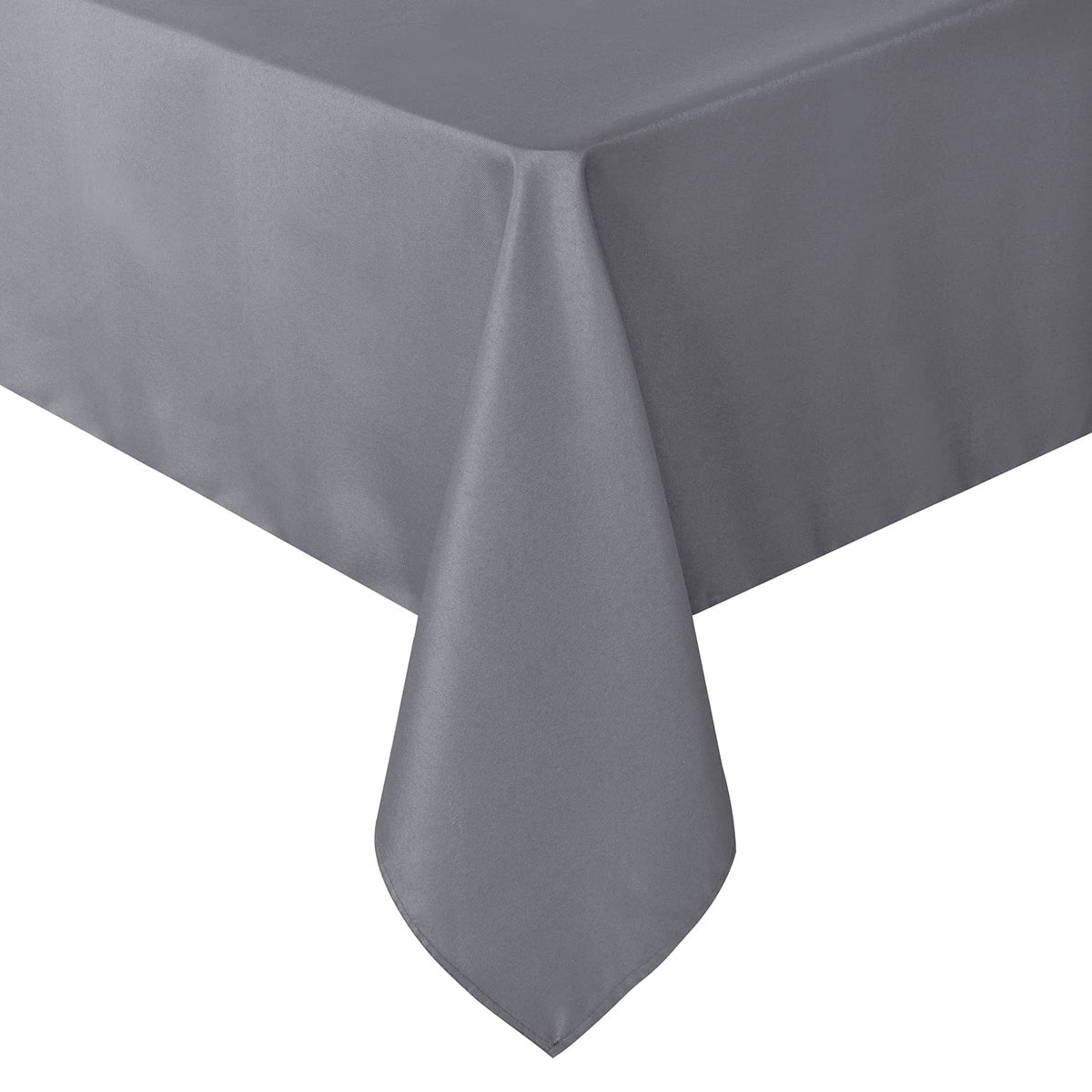 sancua Rectangle Tablecloth, 60 x 84 Inch, Black