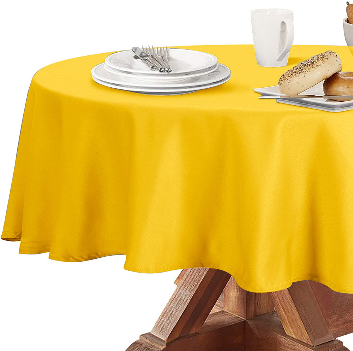 Obstal Rectangle Table Cloth, Navy Blue, 60 x 84 Inch