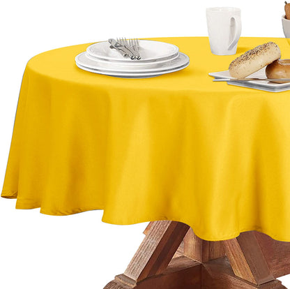 Obstal Rectangle Table Cloth, Navy Blue, 60 x 84 Inch