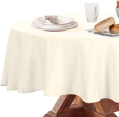Obstal Rectangle Table Cloth, Navy Blue, 60 x 84 Inch