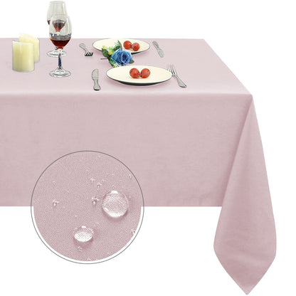 Obstal Rectangle Table Cloth, Navy Blue, 60 x 84 Inch