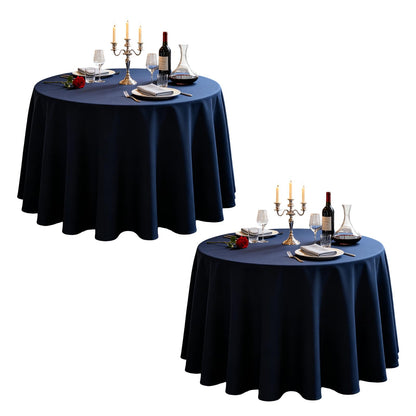 WIGENIUS 6 Pack White Table Cloth Rectangle 60X102 Inch Tablecloth Fit 6FT